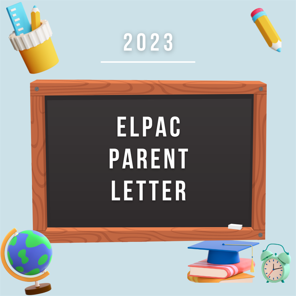  2023 ELPAC Parent Letter Image